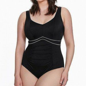 Elomi Essentials Firm Control Swimsuit  7617  12, 16,  20  NWOT